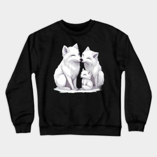 Arctic Wolf Family Crewneck Sweatshirt